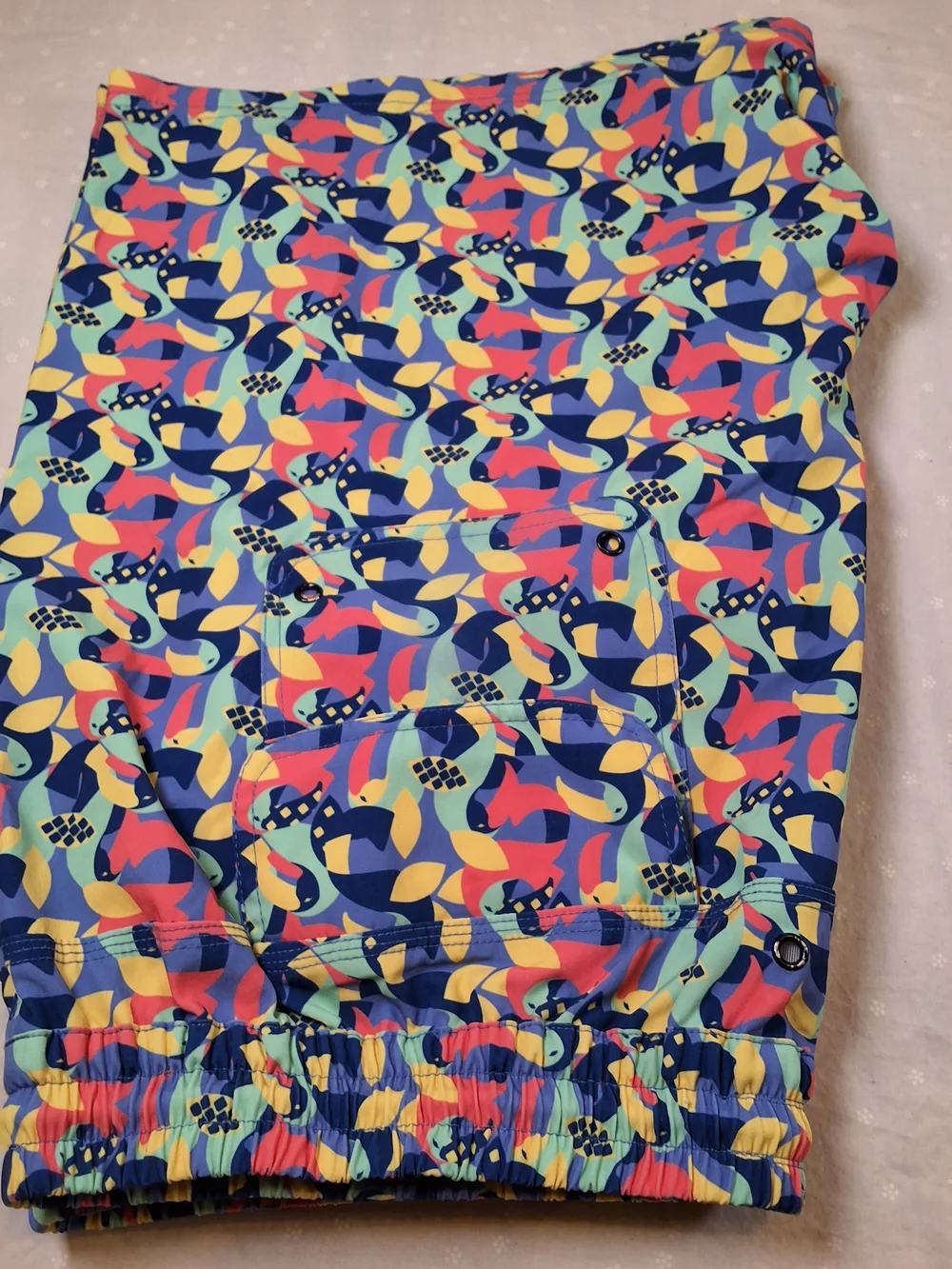 Coast Toucan Print Swim Shorts - Bright Multicolor